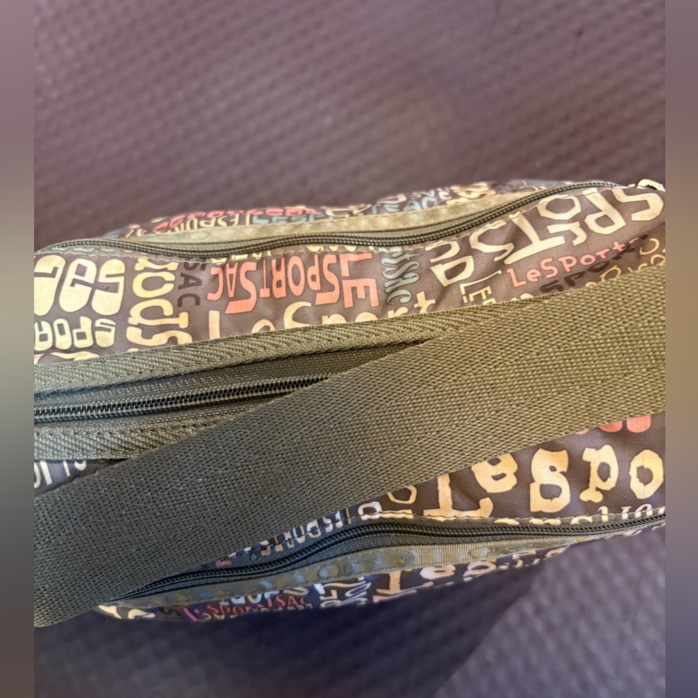 LeSportsac Pastel Graphic Text Crossbody Bag - Picture 6 of 16